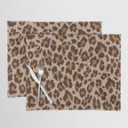 Classic Leopard Print (Muted Colors) Placemat Gallery Image 1