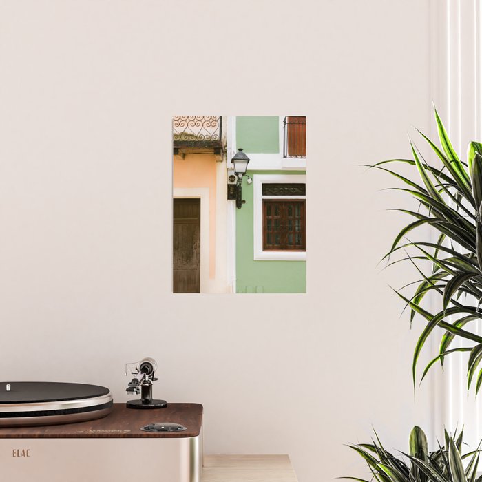 Colorful houses of Santo Domingo | Dominican Republic travel photography Poster Gallery Image 2