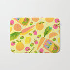 Kitchen Snacks & Apps in Butter Yellow Bath Mat Gallery Image 1