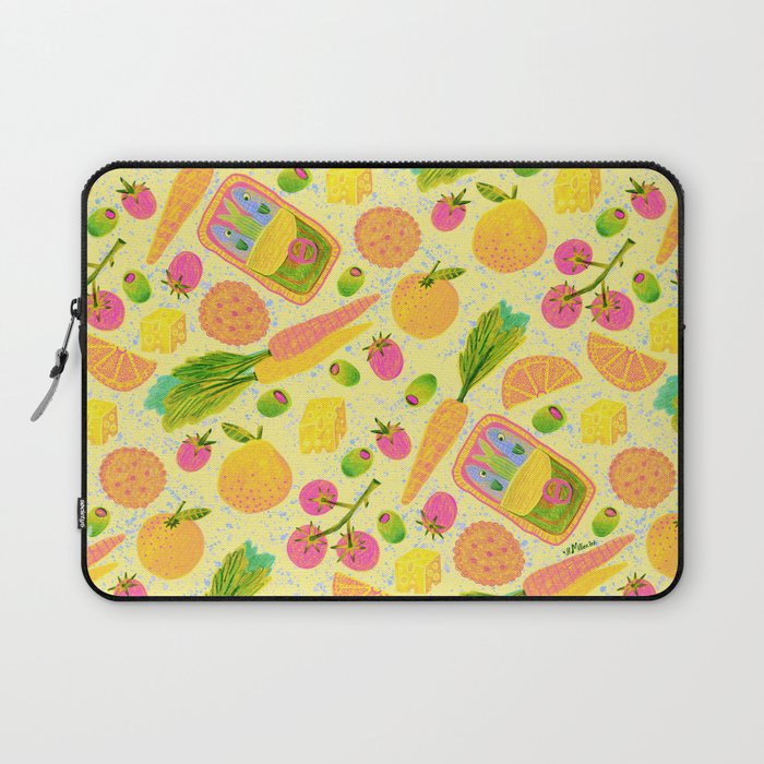 Kitchen Snacks & Apps in Butter Yellow Laptop Sleeve Gallery Image 1