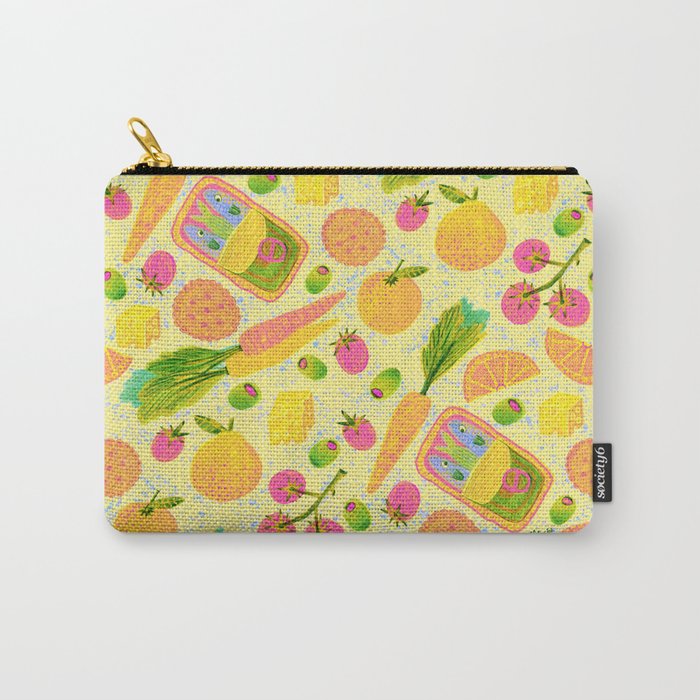 Kitchen Snacks & Apps in Butter Yellow Carry All Pouch Gallery Image 1