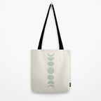 Minimal Moon Phases XI Tote Bag Gallery Image 2