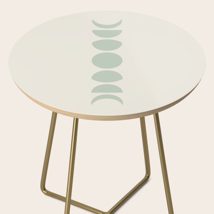 Minimal Moon Phases XI Side Table Gallery Image 2