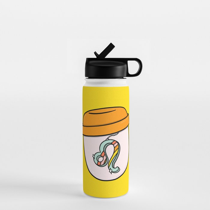 Leo Keychain Water Bottle Gallery Image 1