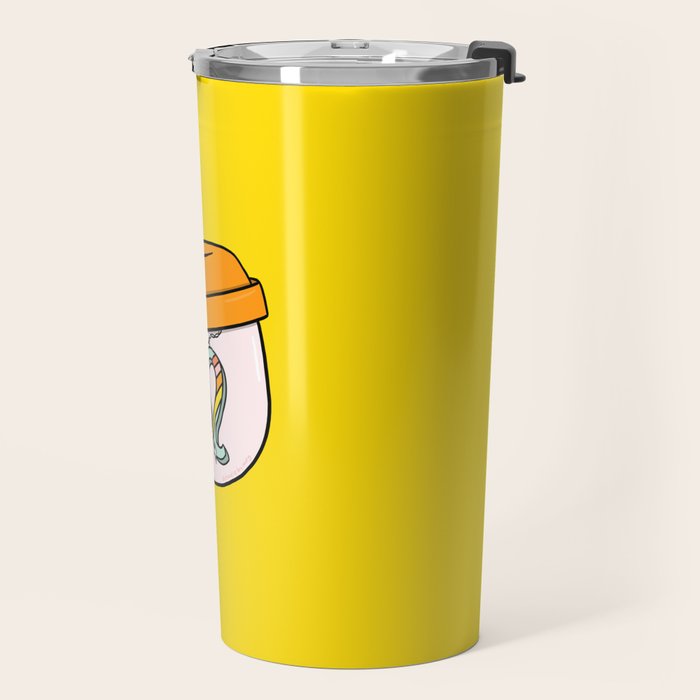 Leo Keychain Travel Mug Gallery Image 2
