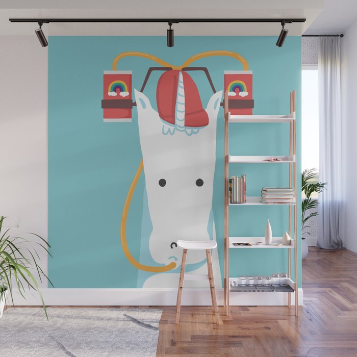 Rainbow Juice Wall Mural Gallery Image 1
