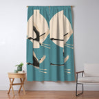 Soaring Harmony 4 Window Curtain Gallery Image 5