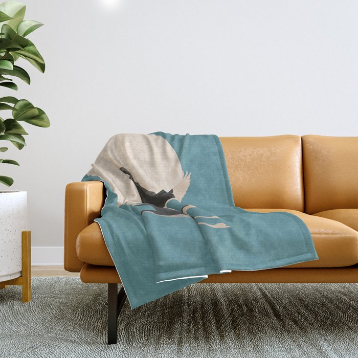 Soaring Harmony 4 Throw Blanket Gallery Image 1
