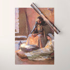 The Nativity By Gari Melchers Wrapping Paper Gallery Image 1