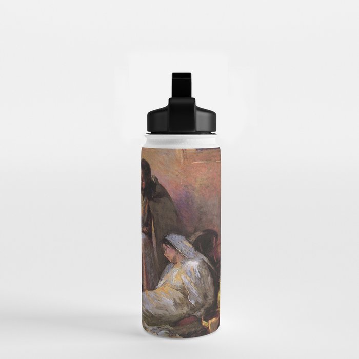 The Nativity By Gari Melchers Water Bottle Gallery Image 2