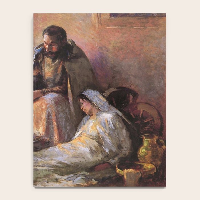 The Nativity By Gari Melchers Notebook Gallery Image 4