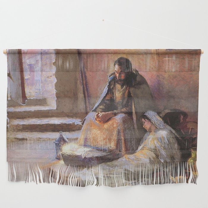 The Nativity By Gari Melchers Wall Hanging Gallery Image 1
