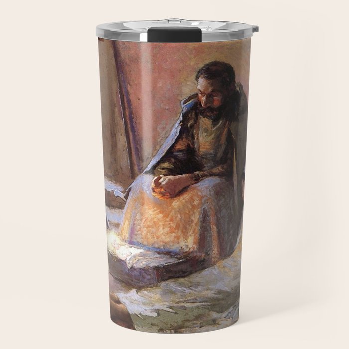 The Nativity By Gari Melchers Travel Mug Gallery Image 1
