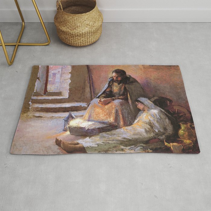 The Nativity By Gari Melchers Rug Gallery Image 1