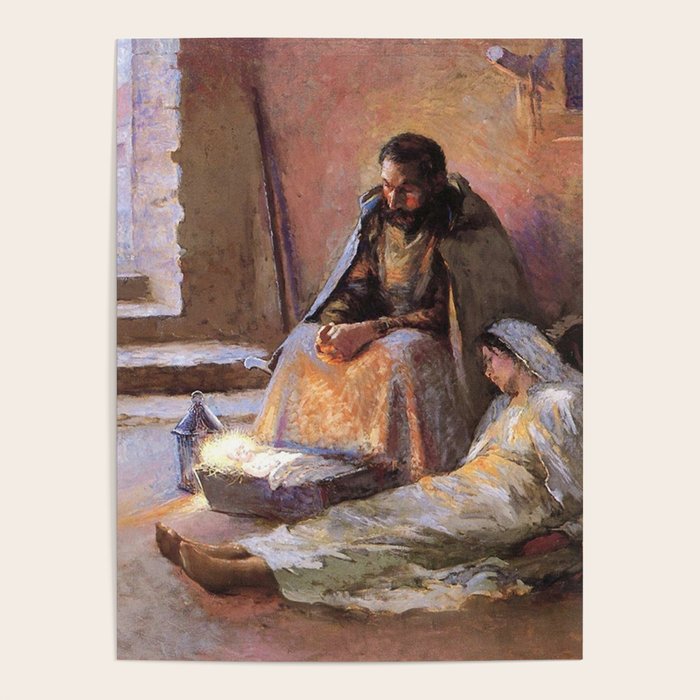 The Nativity By Gari Melchers Poster Gallery Image 4