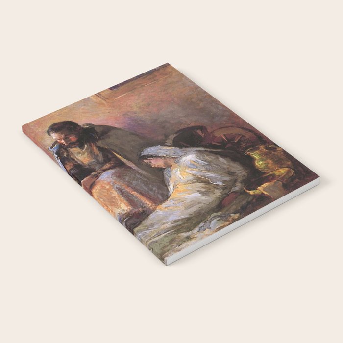 The Nativity By Gari Melchers Notebook Gallery Image 2