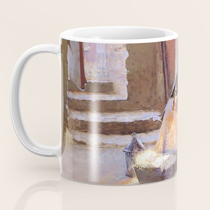 The Nativity By Gari Melchers Coffee Mug Gallery Image 3