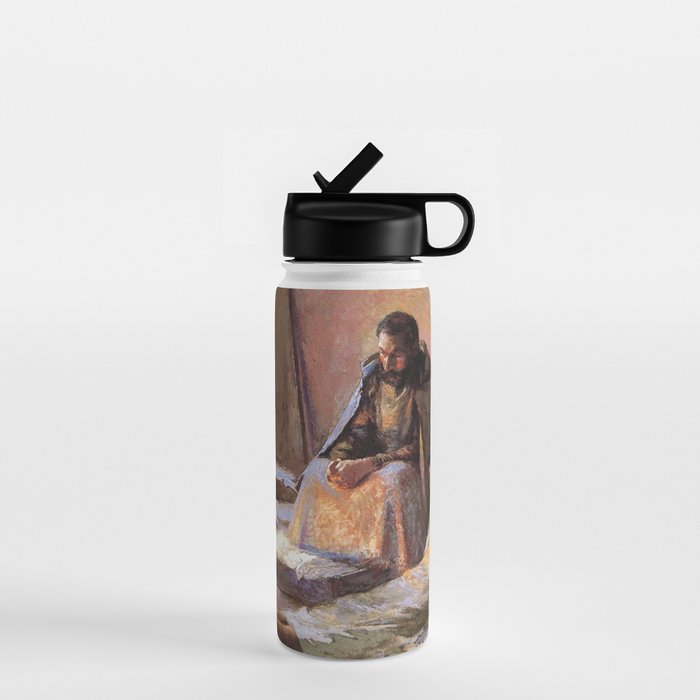 The Nativity By Gari Melchers Water Bottle Gallery Image 1