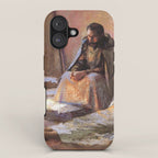 The Nativity By Gari Melchers iPhone Case Gallery Image 1