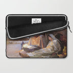 The Nativity By Gari Melchers Laptop Sleeve Gallery Image 2
