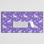Space Unicorns Desk Mat Gallery Image 1