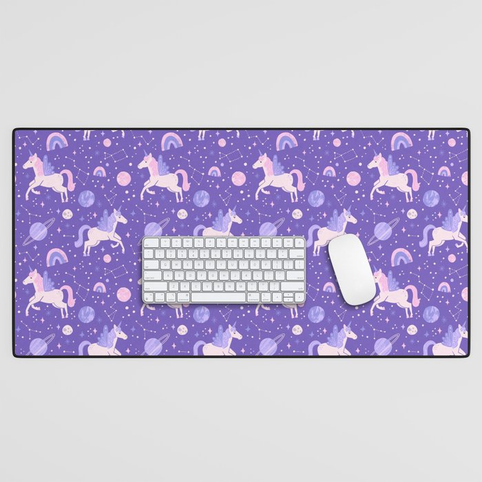 Space Unicorns Desk Mat Gallery Image 1
