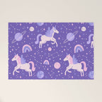 Space Unicorns Welcome Mat Gallery Image 1