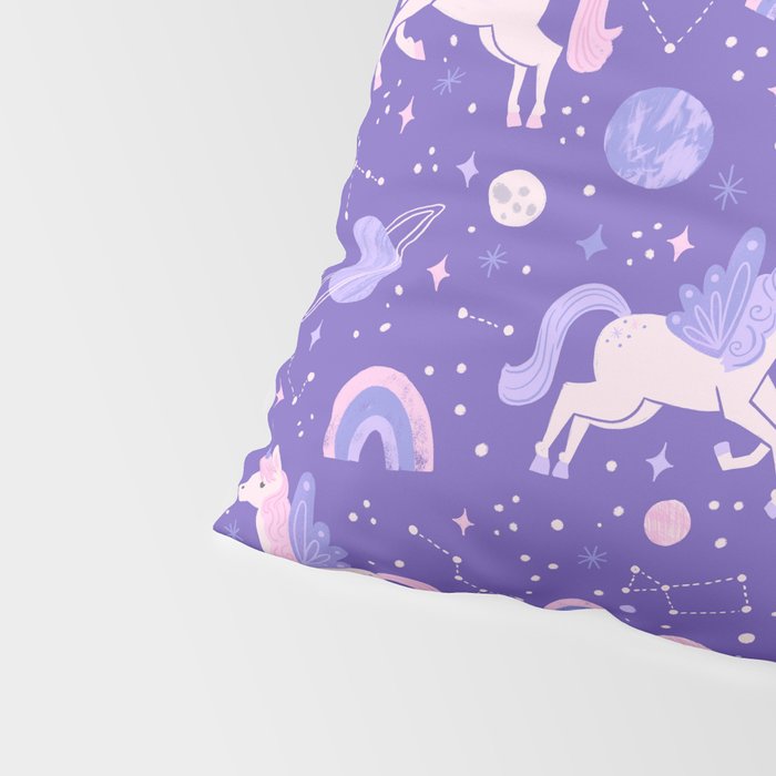 Space Unicorns Pillow Sham Gallery Image 4