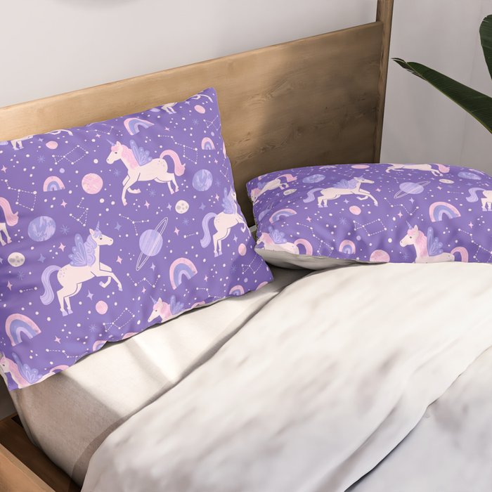 Space Unicorns Pillow Sham Gallery Image 2