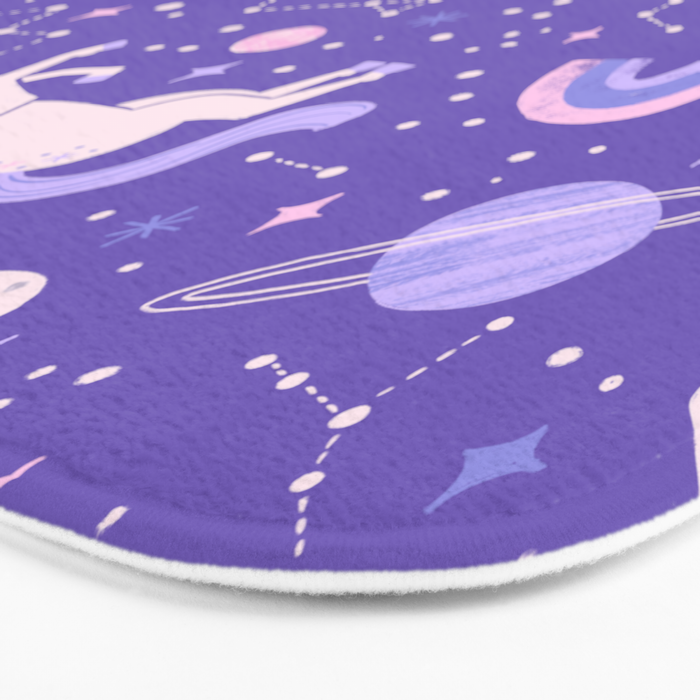 Space Unicorns Bath Mat Gallery Image 3
