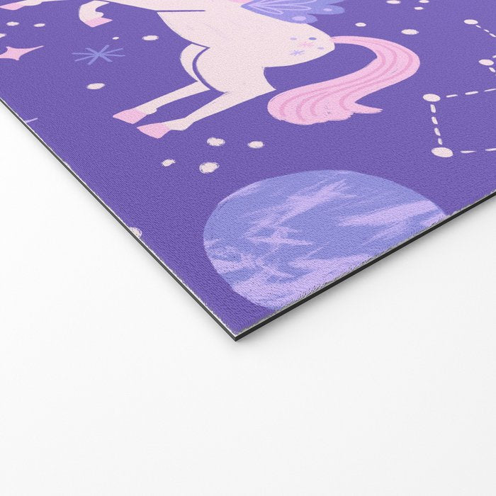 Space Unicorns Welcome Mat Gallery Image 2
