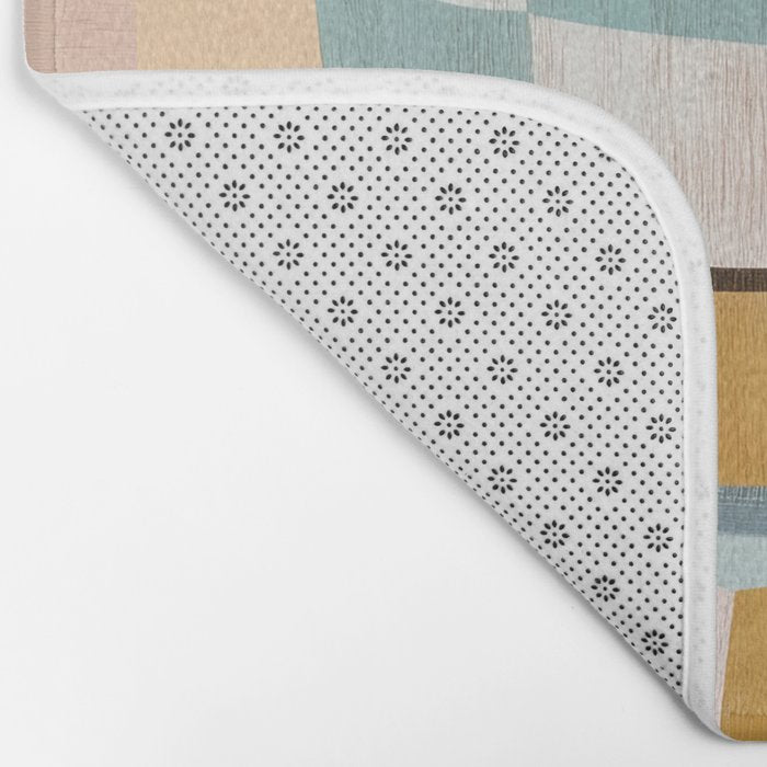 Patchwork Moka Pot Bath Mat Gallery Image 2