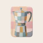 Patchwork Moka Pot Bath Mat Gallery Image 1