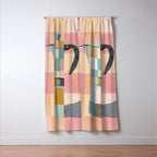 Patchwork Moka Pot Window Curtain Gallery Image 3