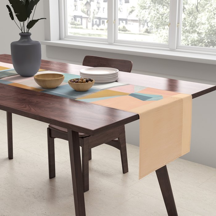 Patchwork Moka Pot Table Runner Gallery Image 2
