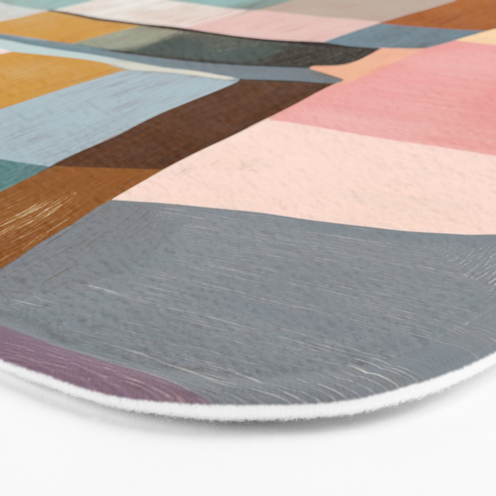 Patchwork Moka Pot Bath Mat Gallery Image 3