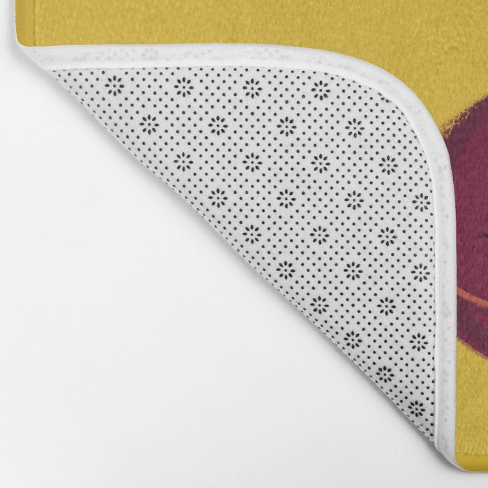 Beet's drum beat Bath Mat Gallery Image 2