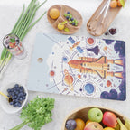 Space Rocket with Planets Cutting Board Gallery Image 2
