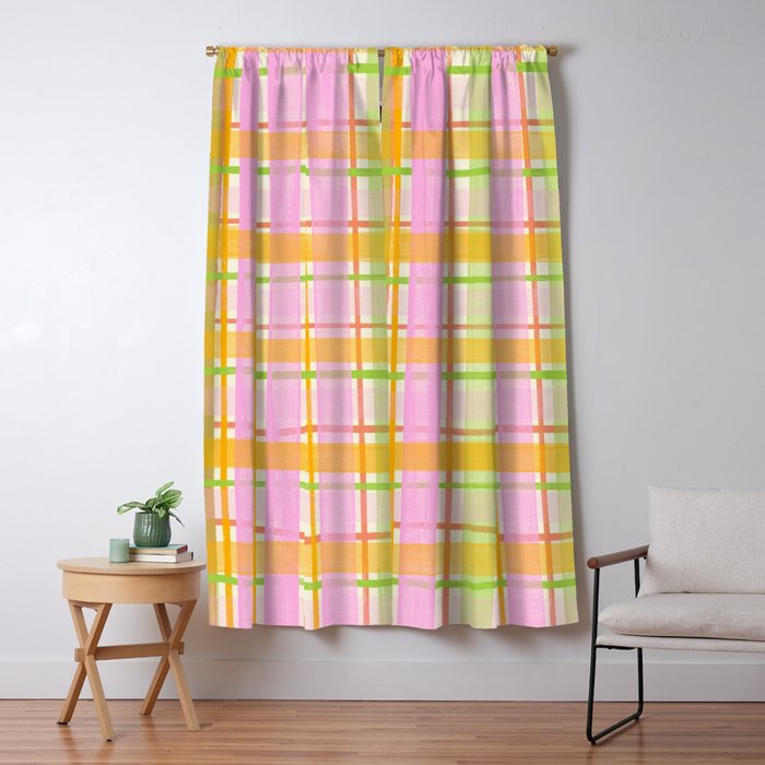 Sweet gingham Window Curtain Gallery Image 5