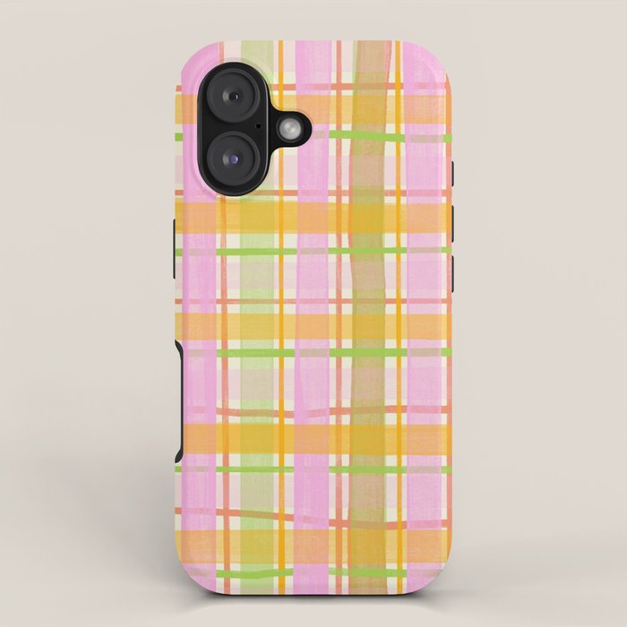 Sweet gingham iPhone Case Gallery Image 1