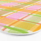 Sweet gingham Bath Mat Gallery Image 3