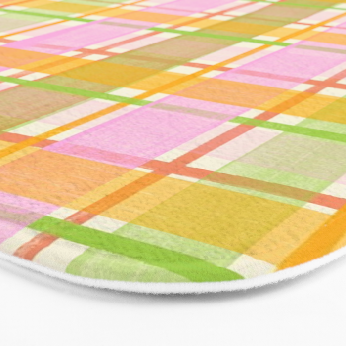 Sweet gingham Bath Mat Gallery Image 3