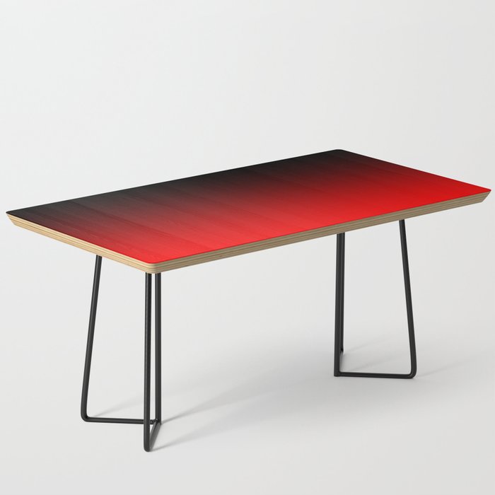 Black Red Neon Nights Ombre Coffee Table Gallery Image 1