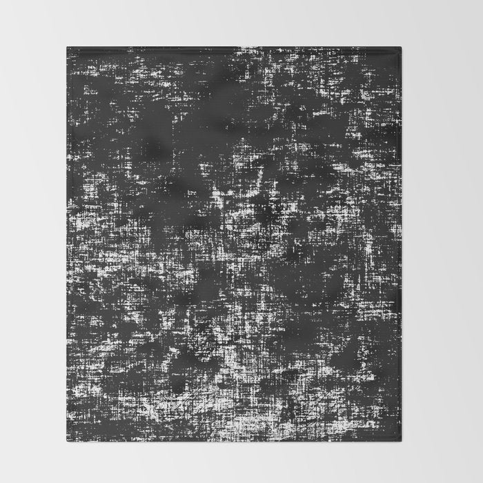 NEO GRUNGE DARK Throw Blanket Gallery Image 2