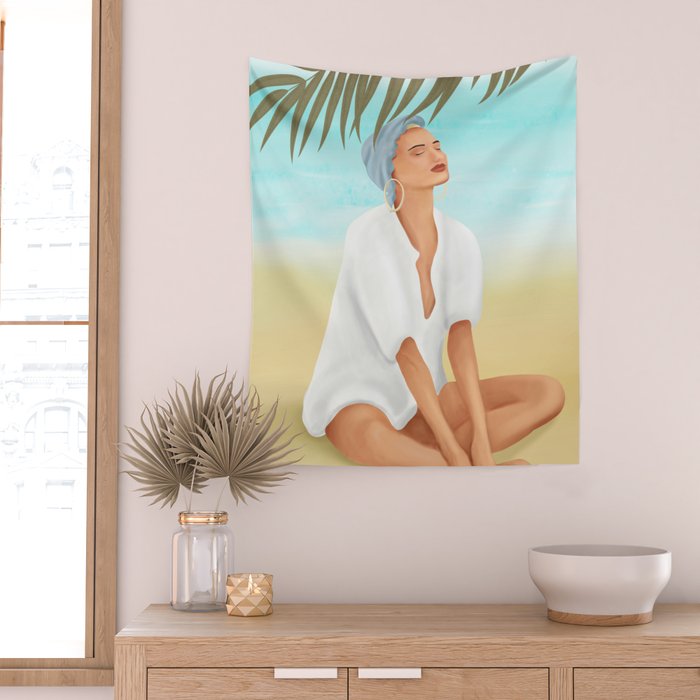 Summertime II Wall Tapestry Gallery Image 2