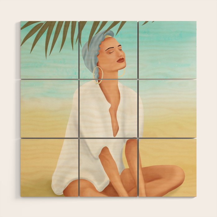 Summertime II Wood Wall Art Gallery Image 1