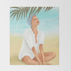 Summertime II Throw Blanket Gallery Image 2