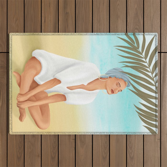 Summertime II Outdoor Rug Gallery Image 1