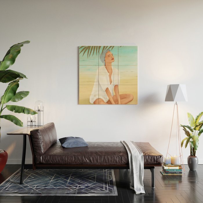 Summertime II Wood Wall Art Gallery Image 2