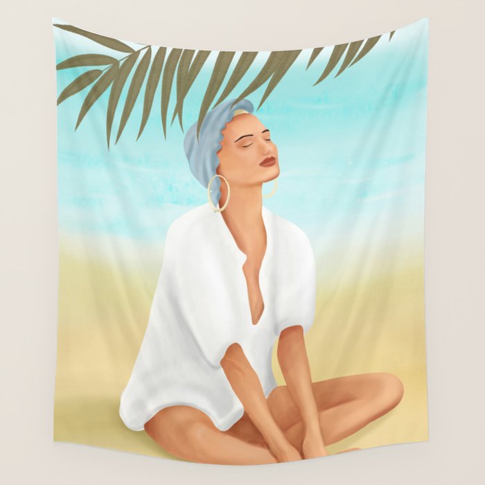 Summertime II Wall Tapestry Gallery Image 4